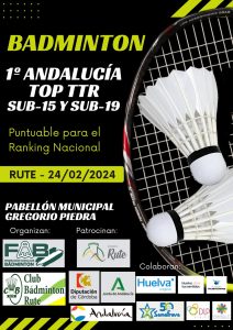 1º Andalucía TOP TTR Sub-15 y Sub-19